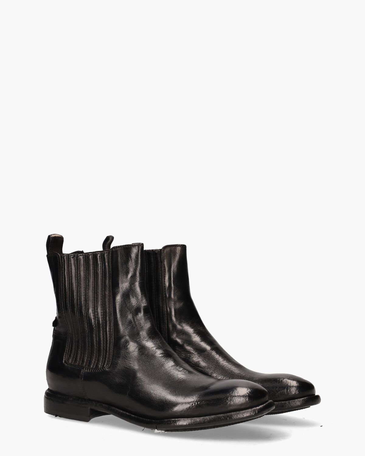 AI46A Zwart Dames Chelseaboots