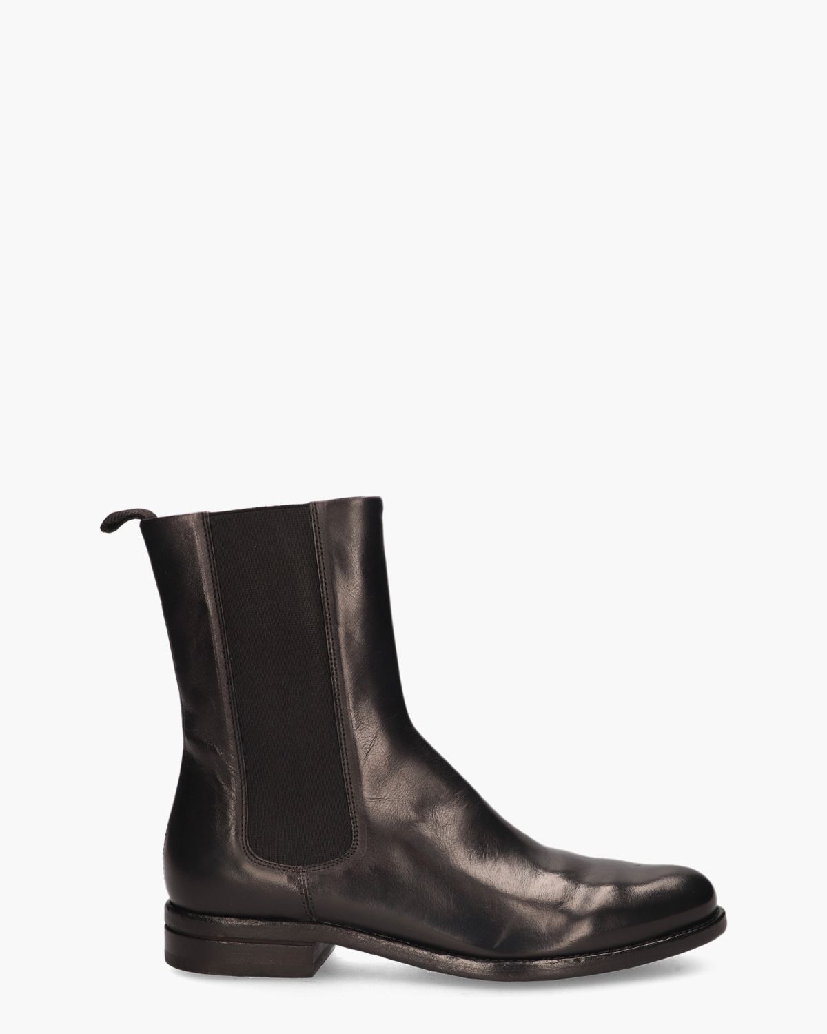 502D Zwart Dames Chelseaboots