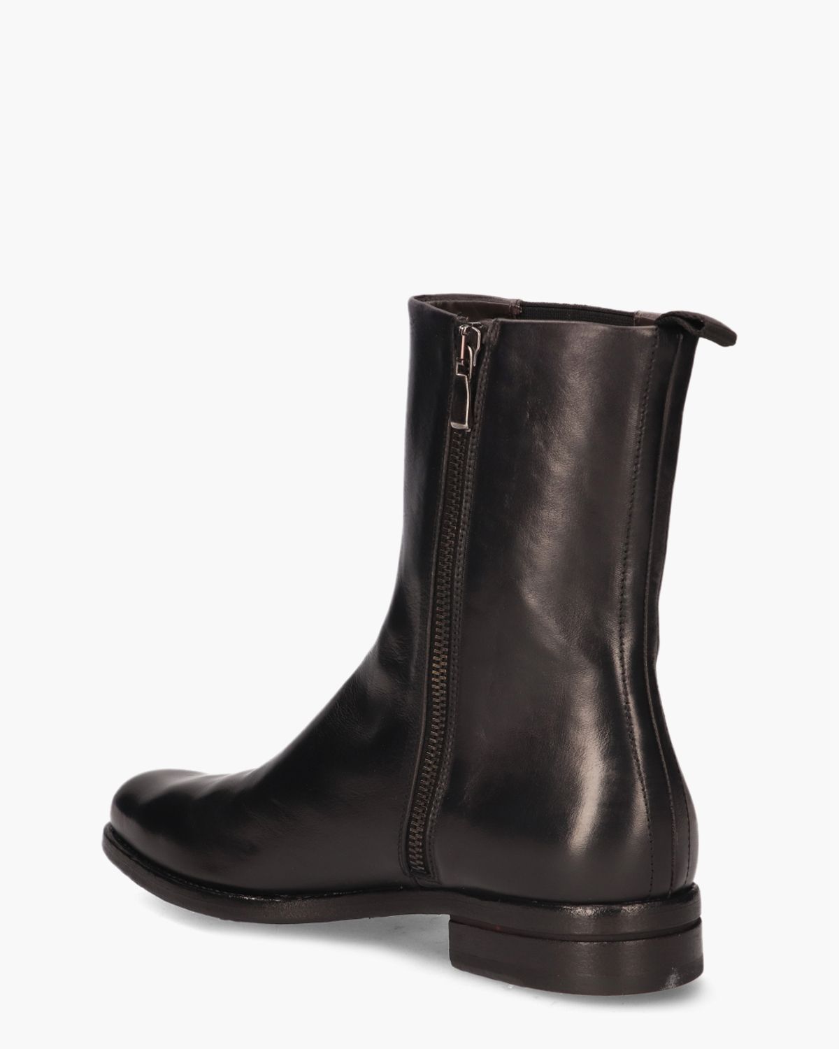 502D Zwart Dames Chelseaboots
