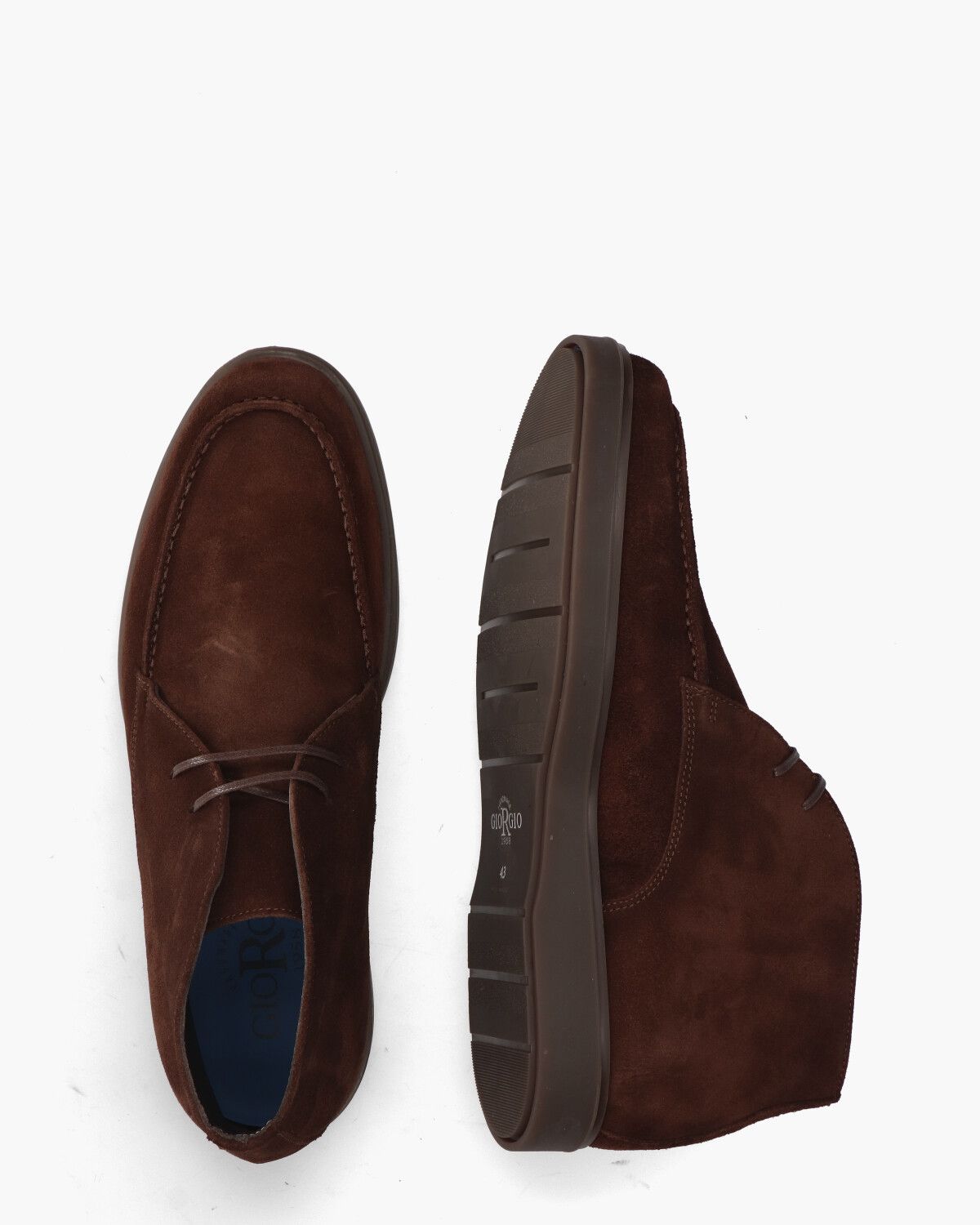28792 Donkerbruin Heren Veterboots