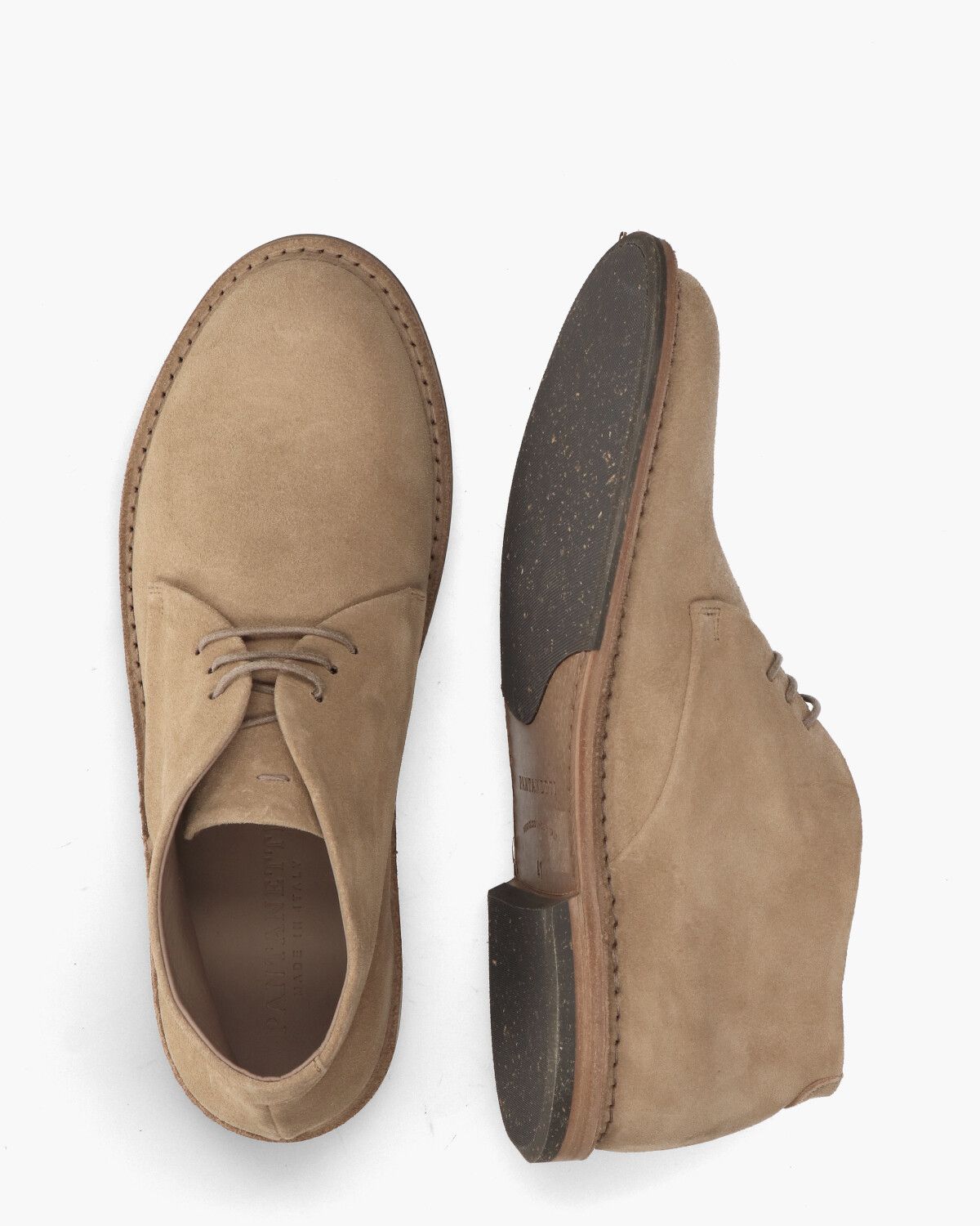 17500A Beige Heren Veterboots
