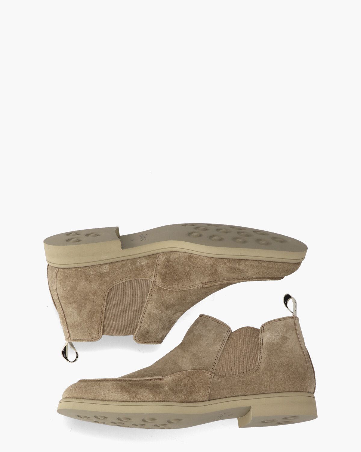 Tufo Beige Heren Chelseaboots