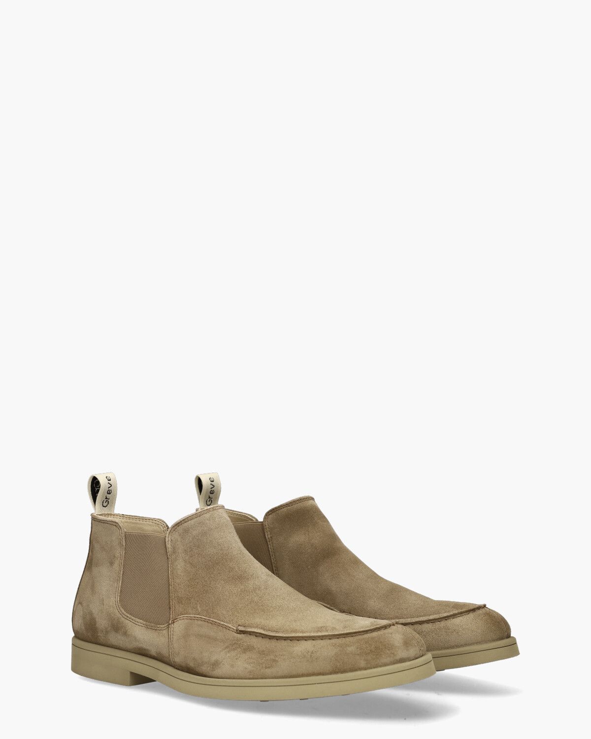 Tufo Beige Heren Chelseaboots