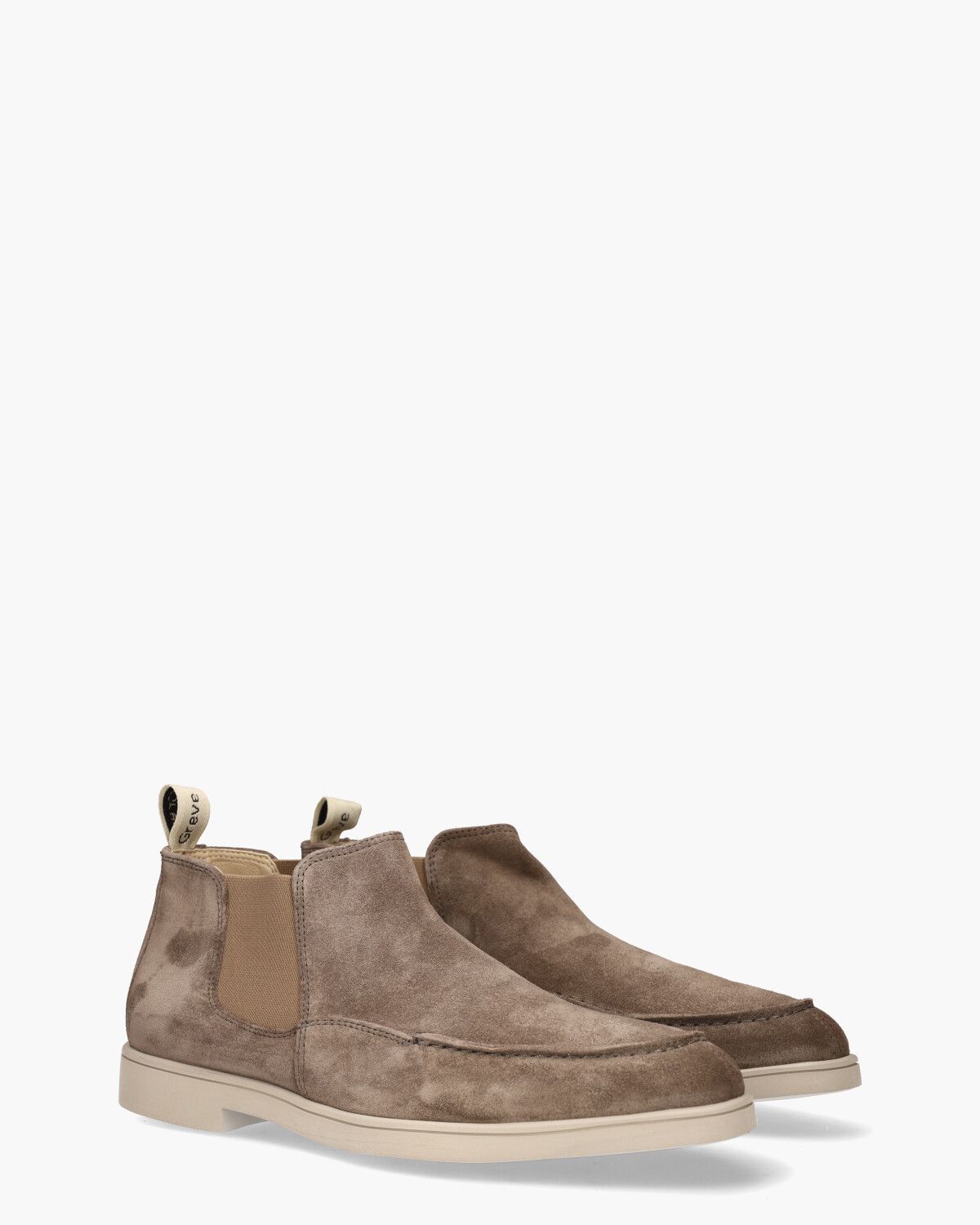 Tufo Taupe Heren Chelseaboots