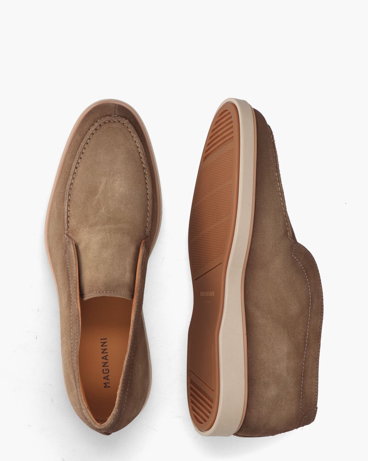 25121 Taupe Herenloafers