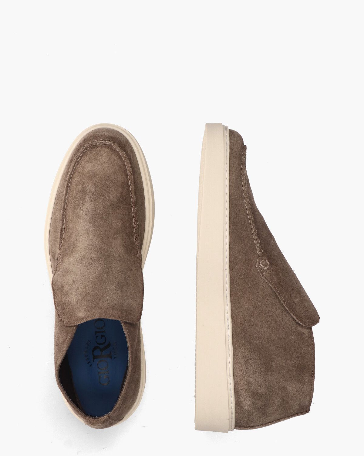 13775 Taupe Herenloafers