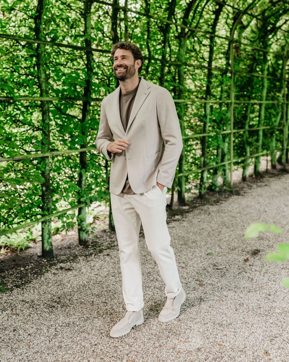 17823 Taupe Herenloafers