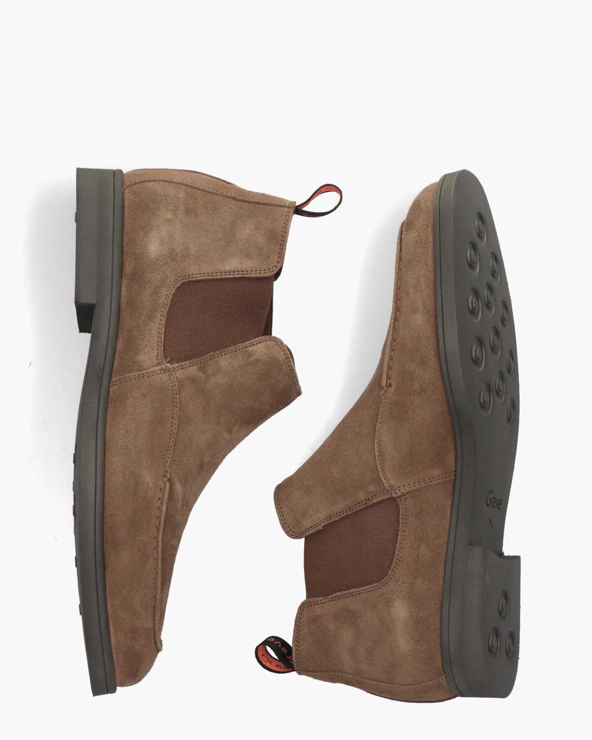 Tufo Bruin Heren Chelseaboots