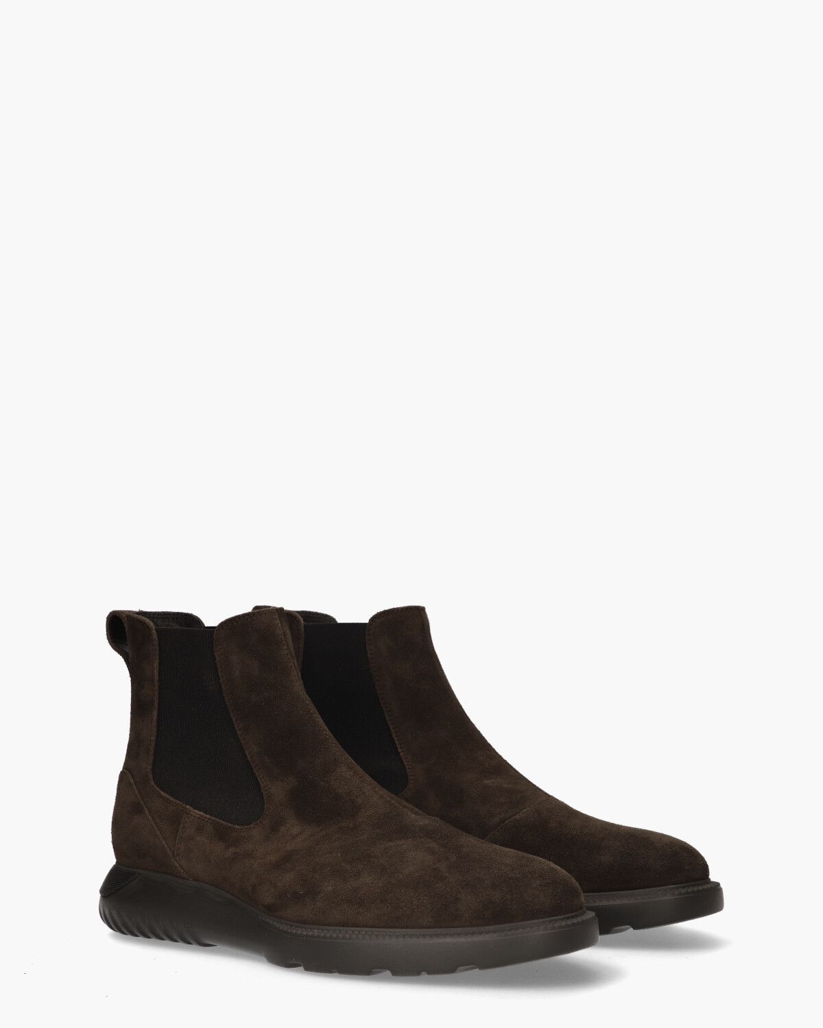 H600 Donkerbruin Heren Chelseaboots
