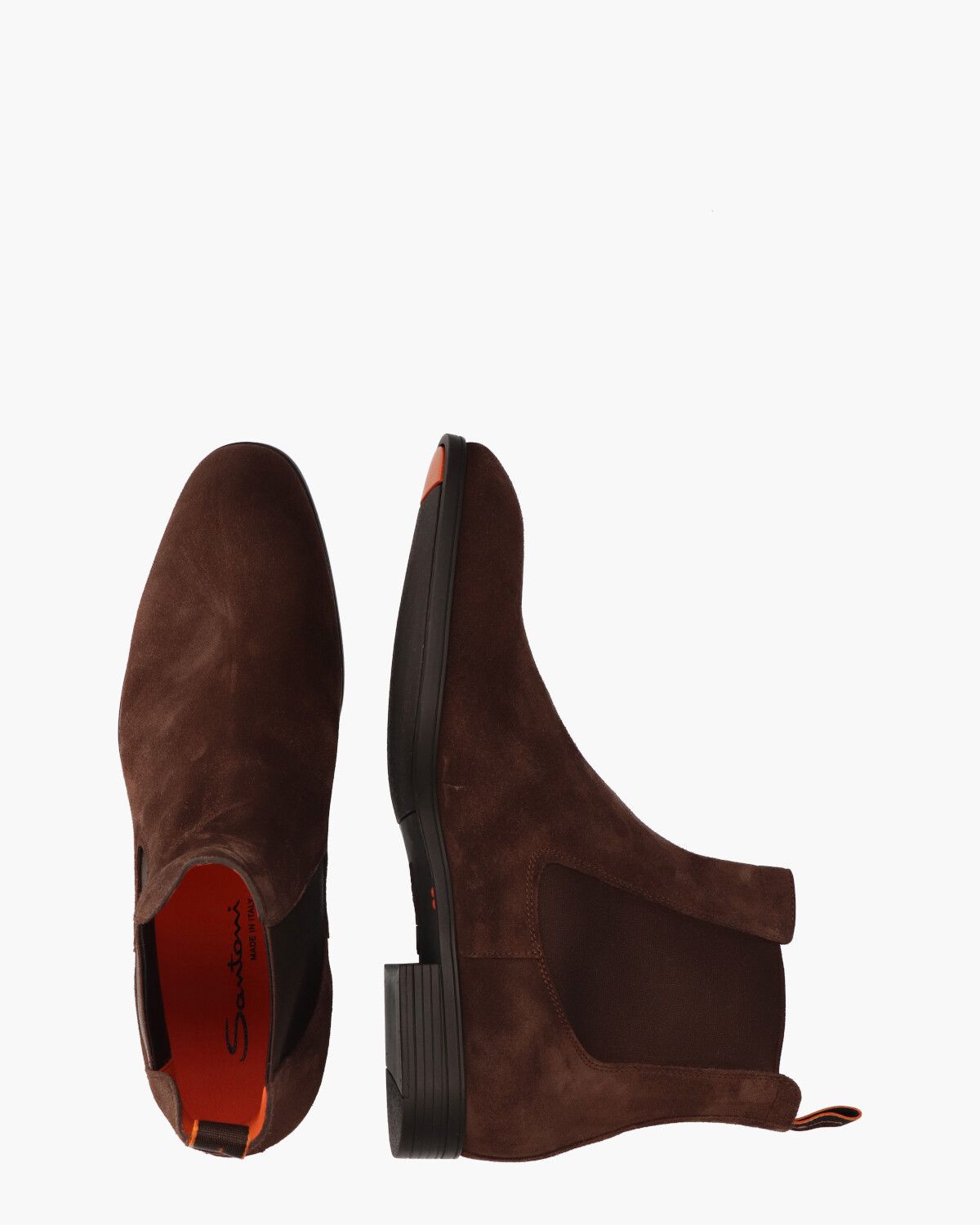 13414 Donkerbruin Heren Chelseaboots