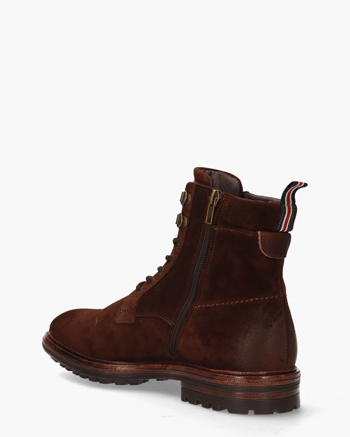2245355 Donkerbruin Heren Veterboots