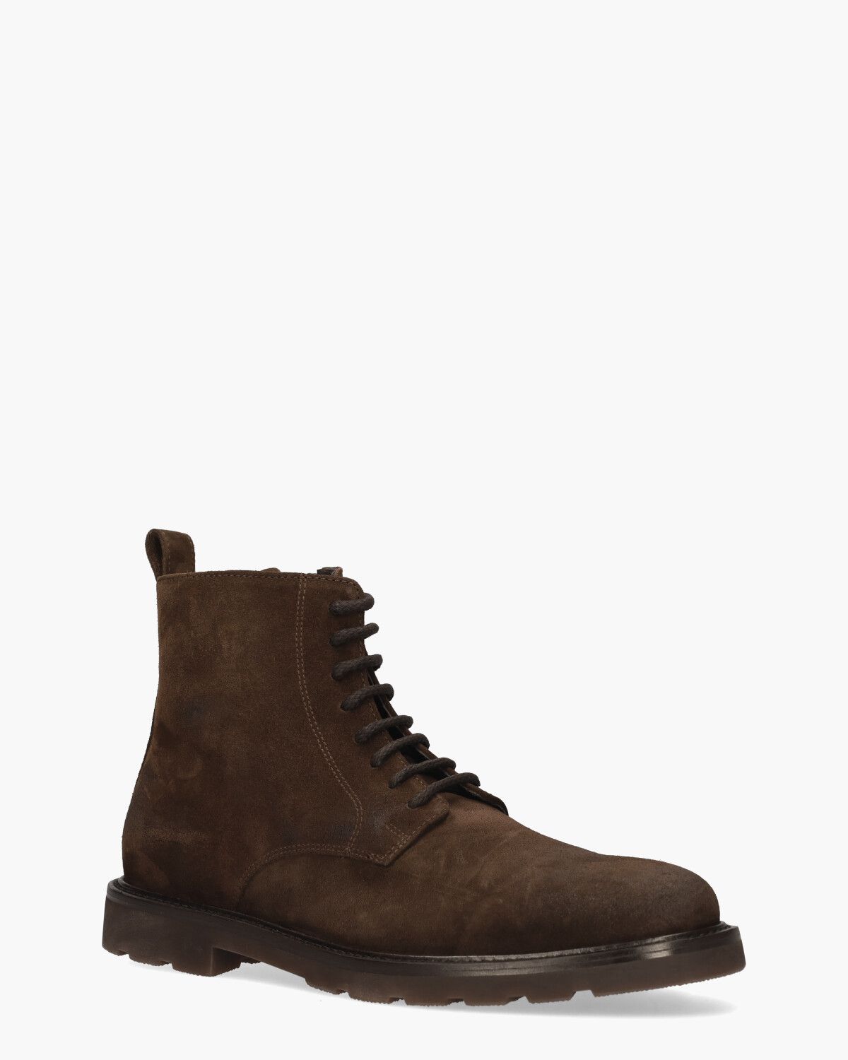 798-02 Donkerbruin Heren Veterboots