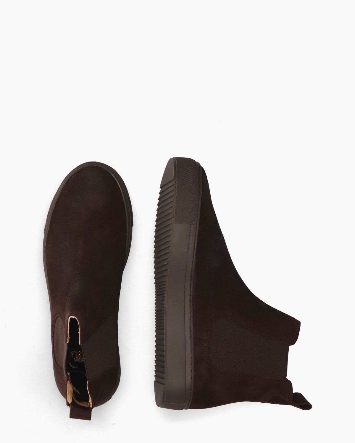 Christian Men 8-B Donkerbruin Heren Chelseaboots