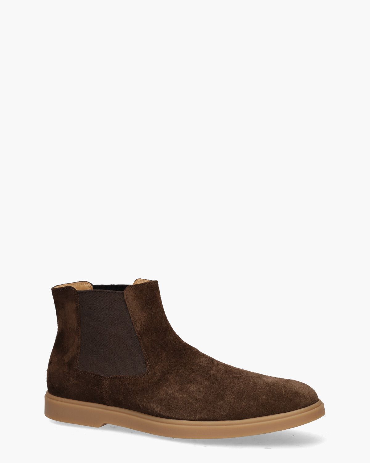 1669 Donkerbruin Heren Chelseaboots