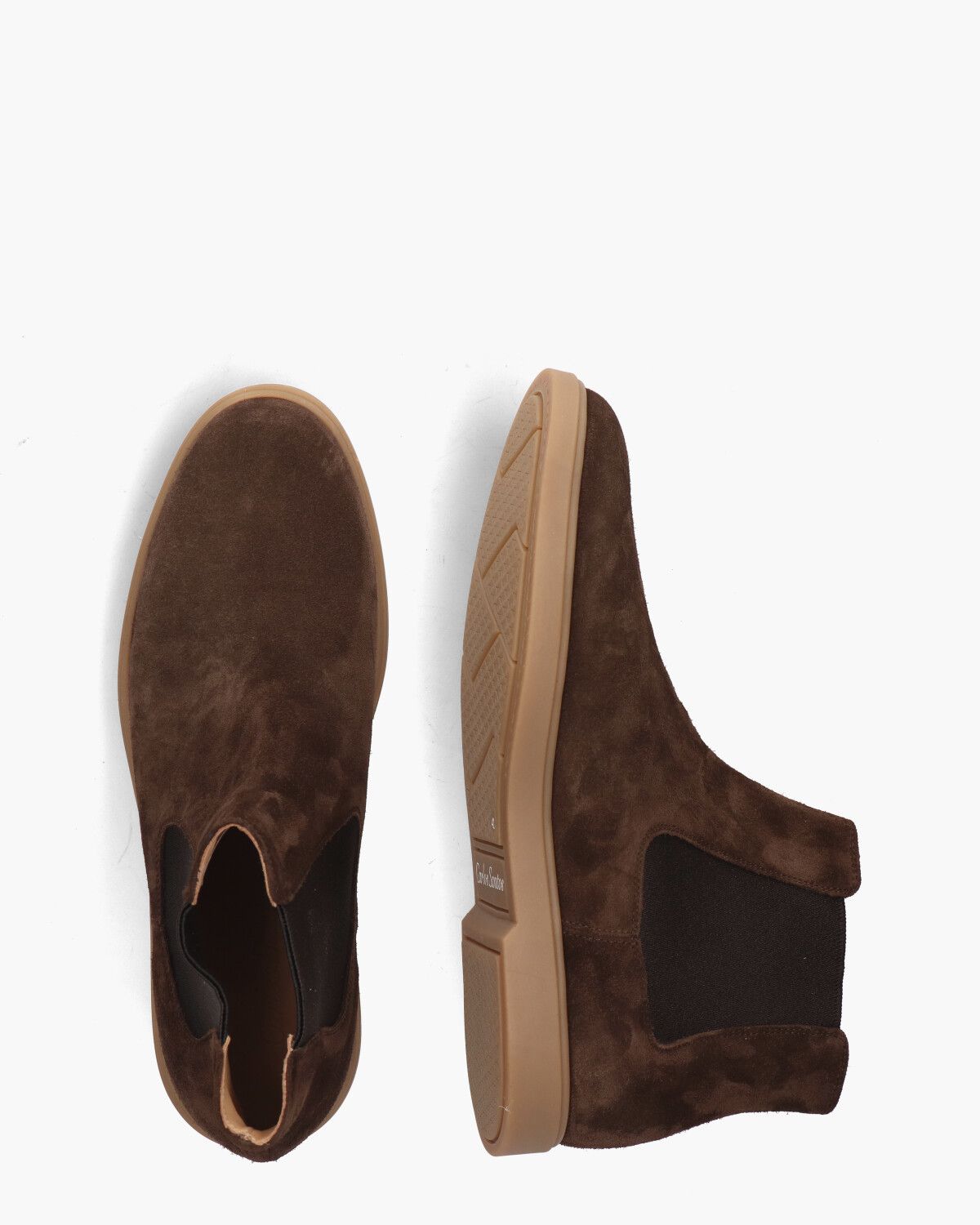 1669 Donkerbruin Heren Chelseaboots