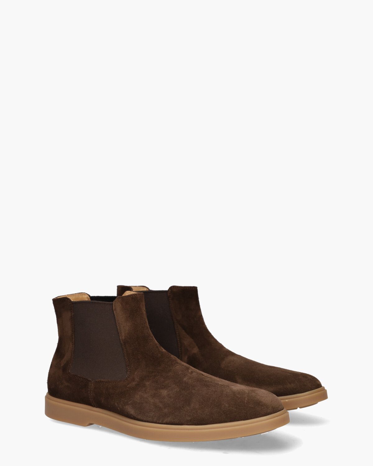 1669 Donkerbruin Heren Chelseaboots