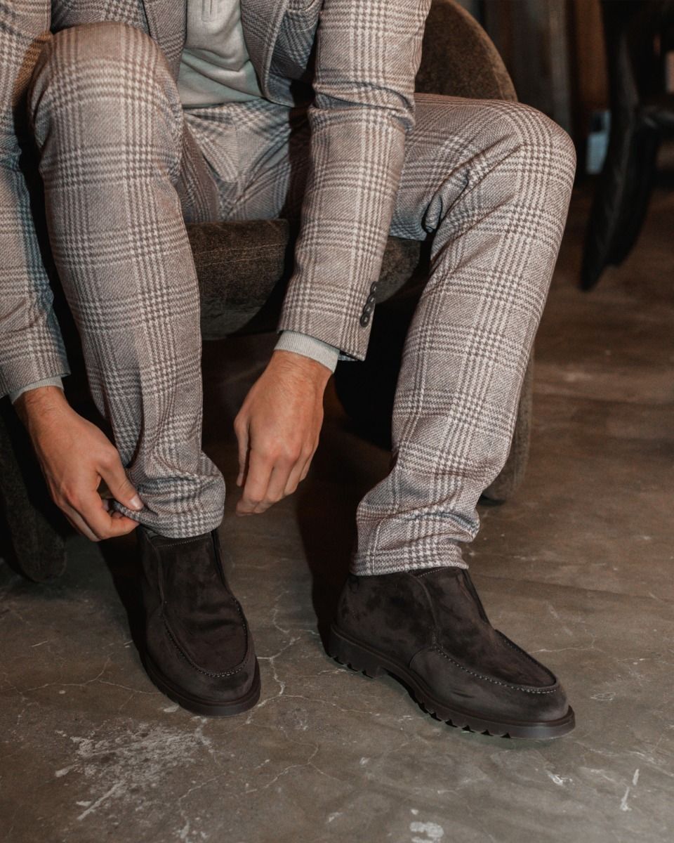93902 Donkerbruin Herenloafers