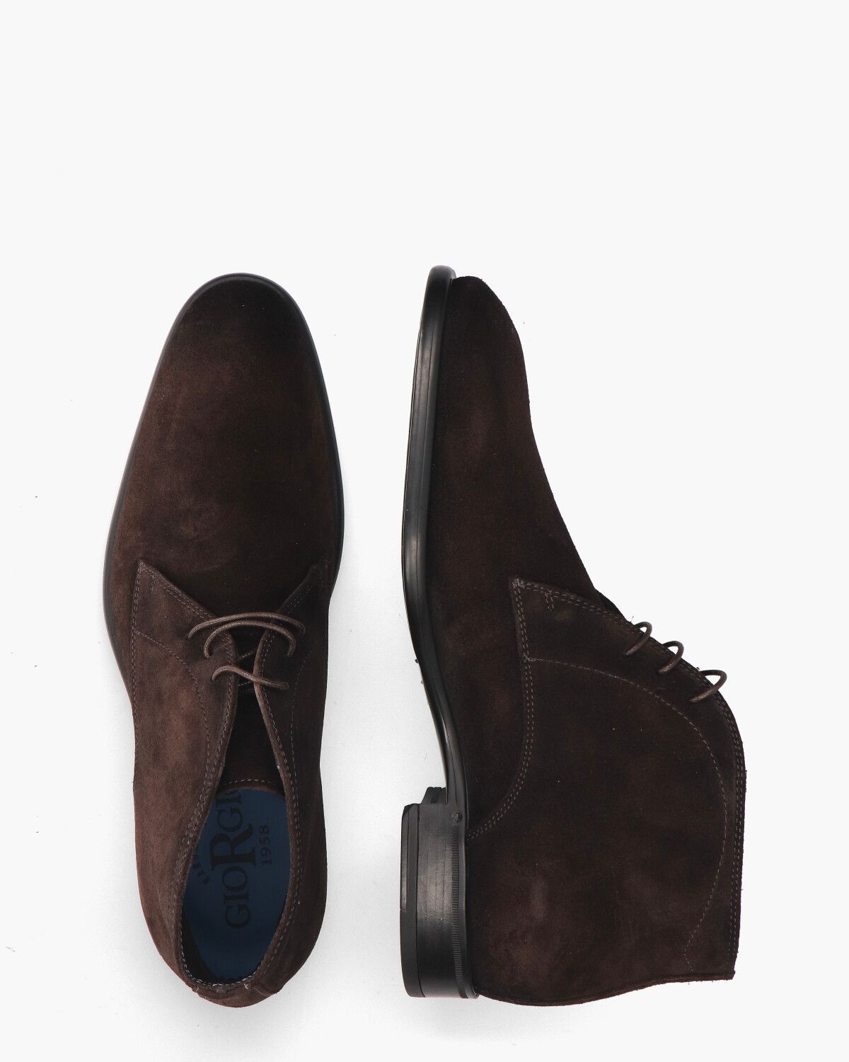 79417 Donkerbruin Heren Veterboots