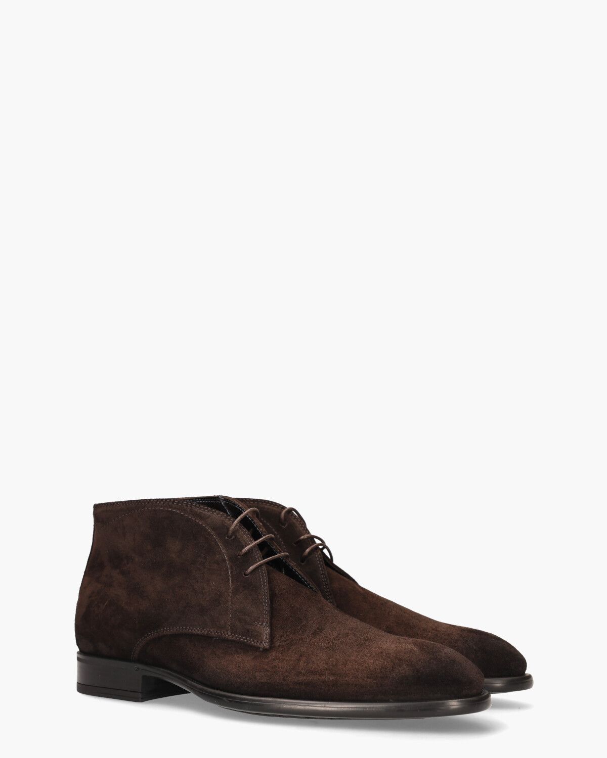 79417 Donkerbruin Heren Veterboots