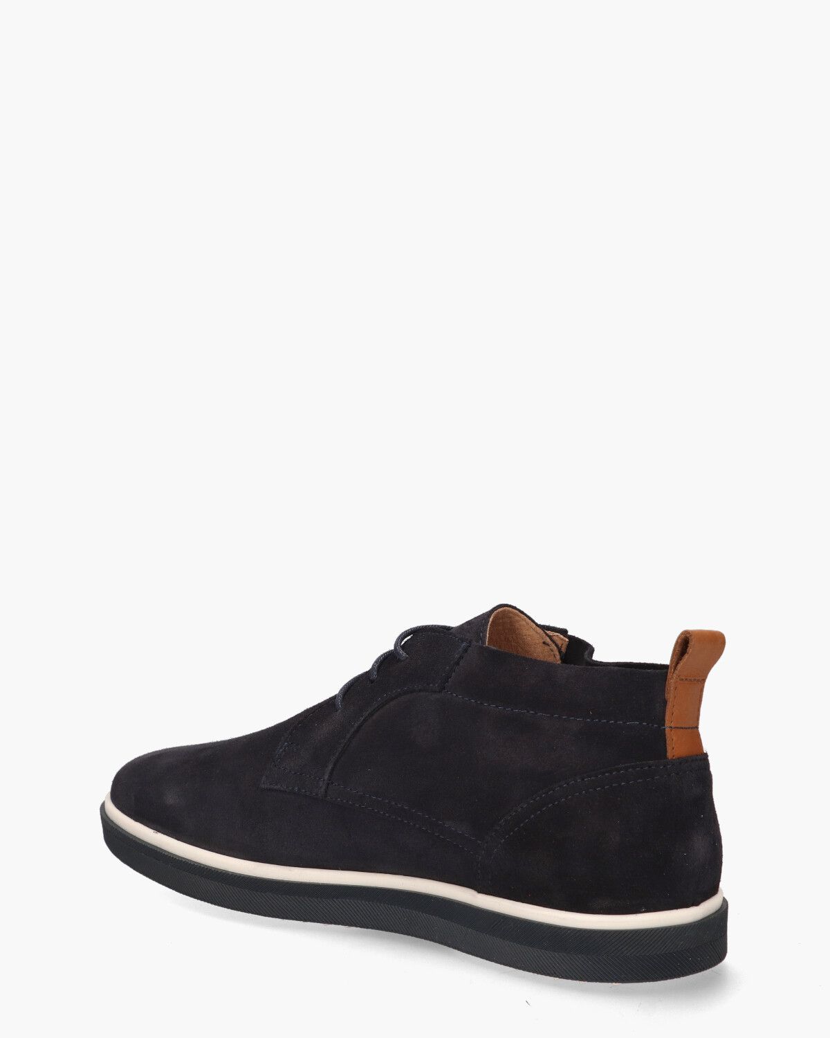 Ortega Donkerblauw Heren Veterboots