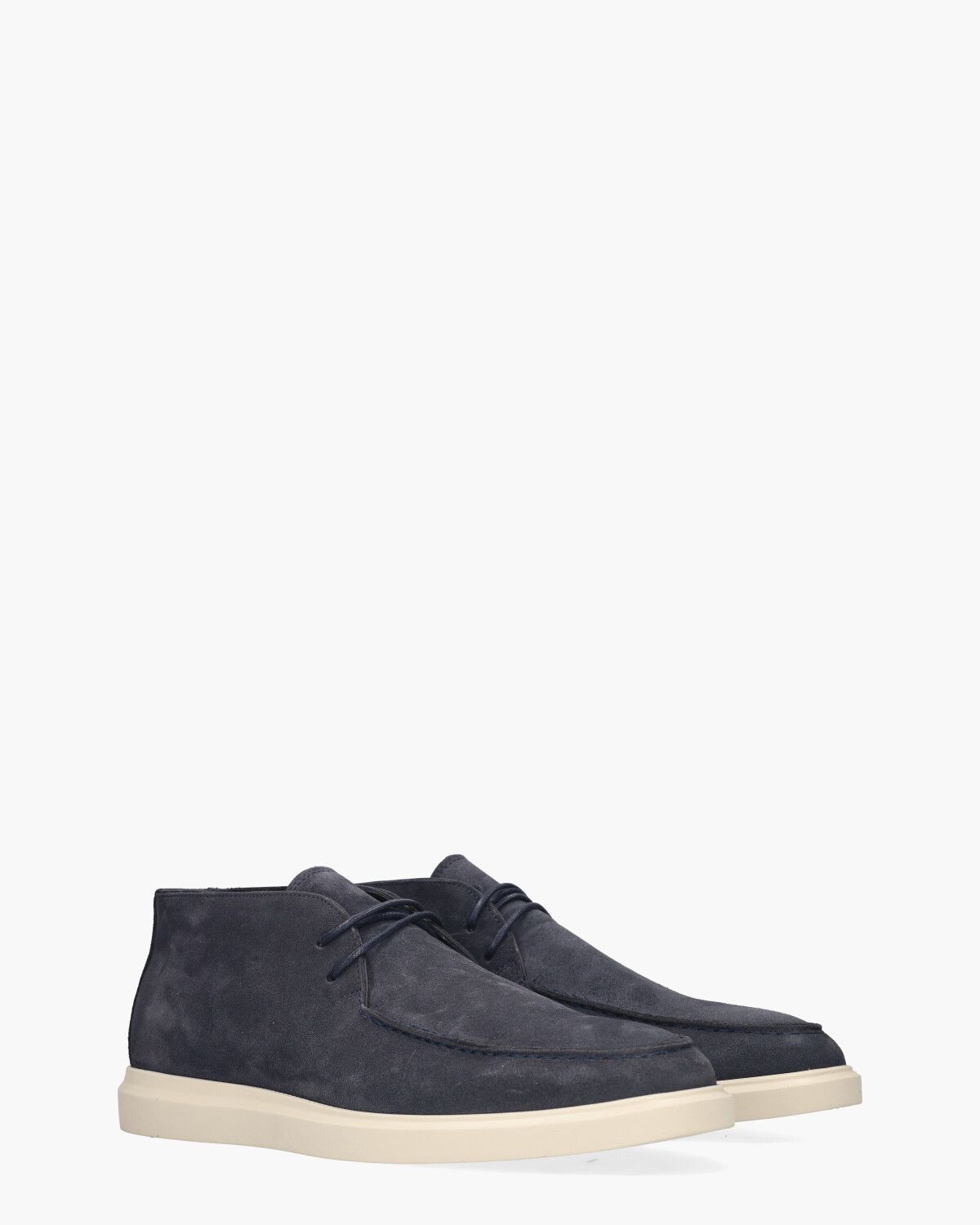 Waylon Donkerblauw Heren Veterschoenen