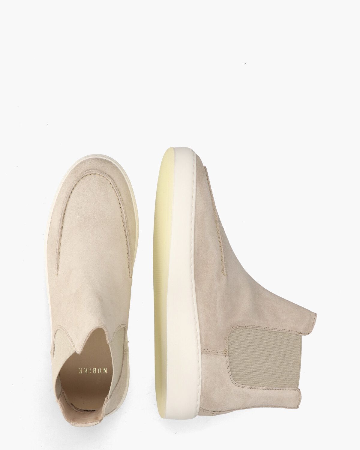 Jiro Vostro Beige Heren Chelseaboots