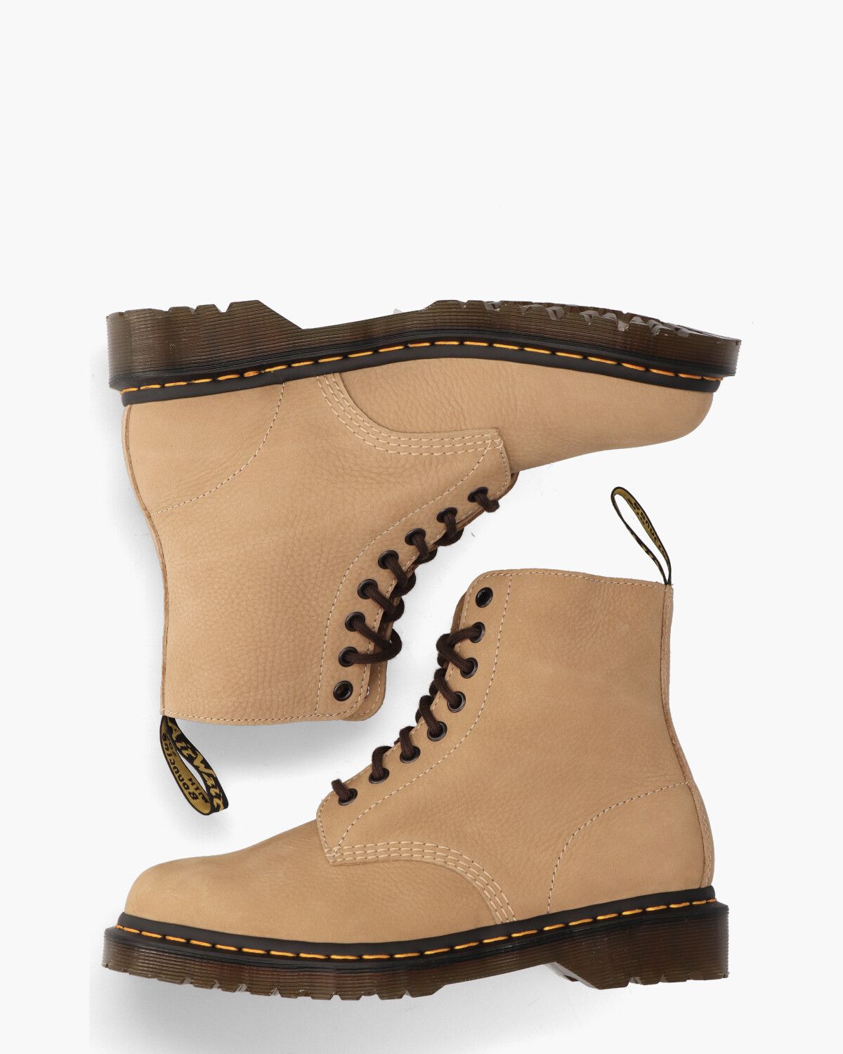 1460 Pascal Lichtbruin Heren Veterboots