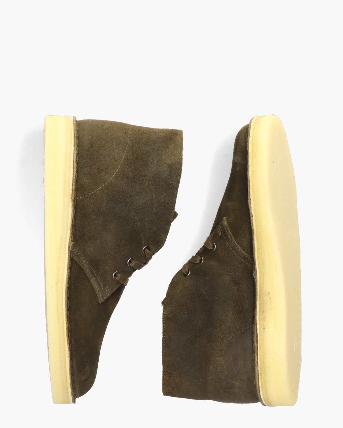 oplichter Kind Caroline Clarks Desert Coal Groen Heren Veterboots - Van Arendonk