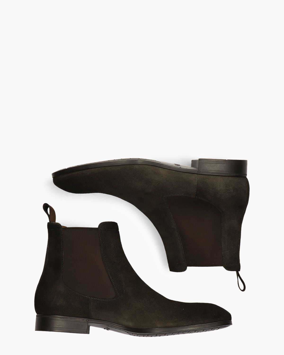 13414 Groen Heren Chelseaboots