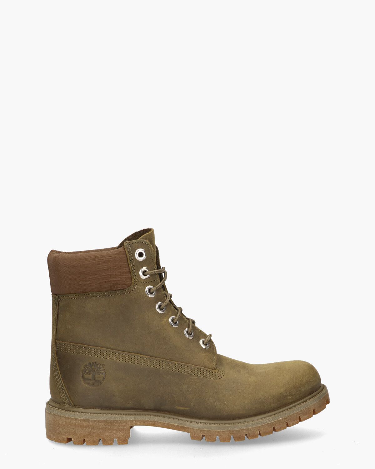 6 Inch Premium Boot Groen Heren Veterboots