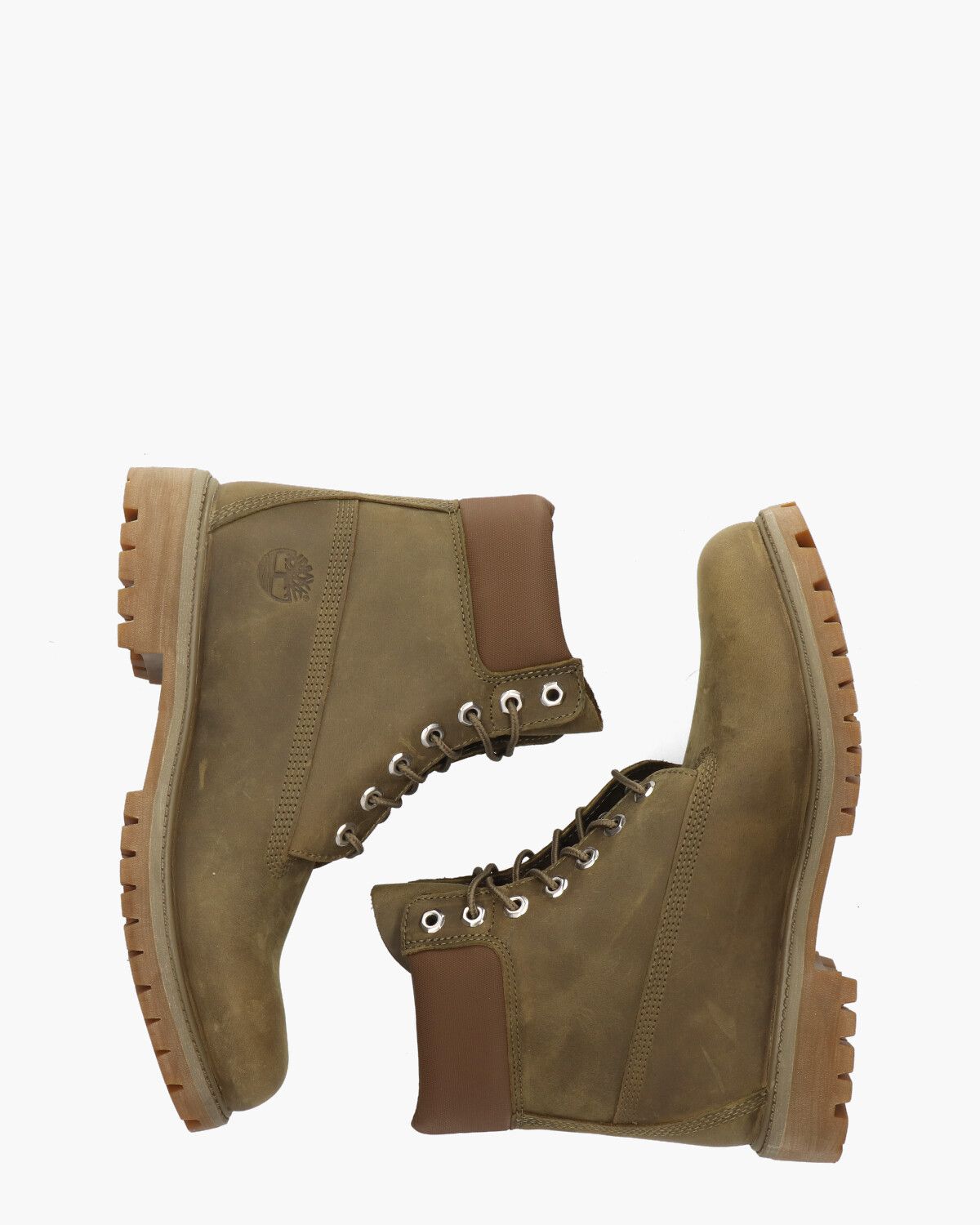 6 Inch Premium Boot Groen Heren Veterboots