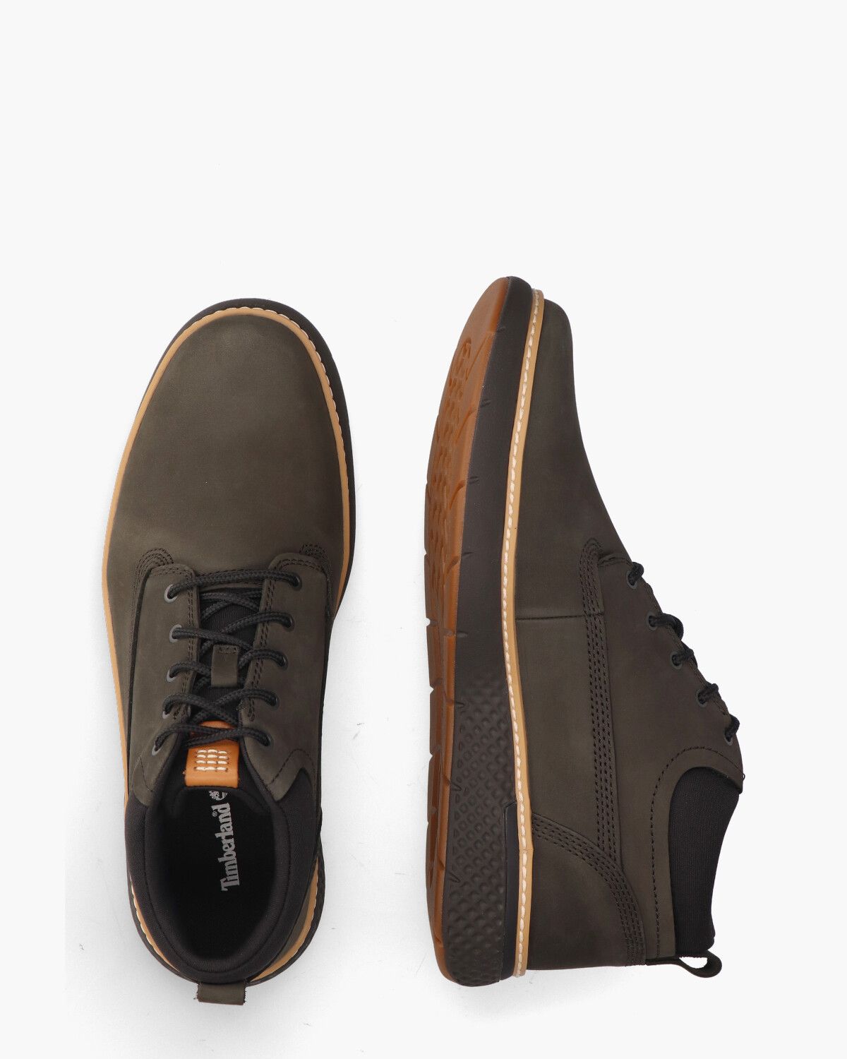Timberland Cross Mark Chukka Boot Groen Heren Veterboots Van