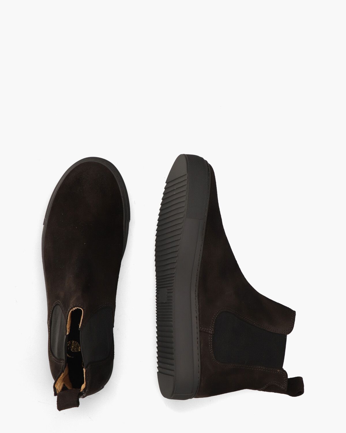 Christian Men 8-C Donkergrijs Heren Chelseaboots