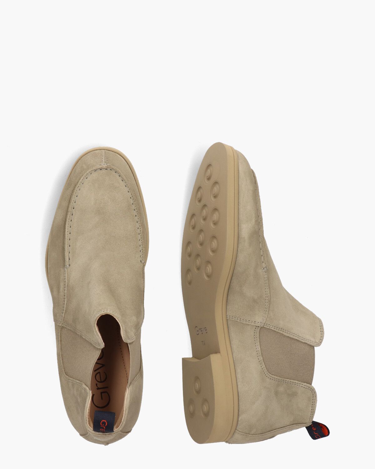 Tufo Grijs Heren Chelseaboots