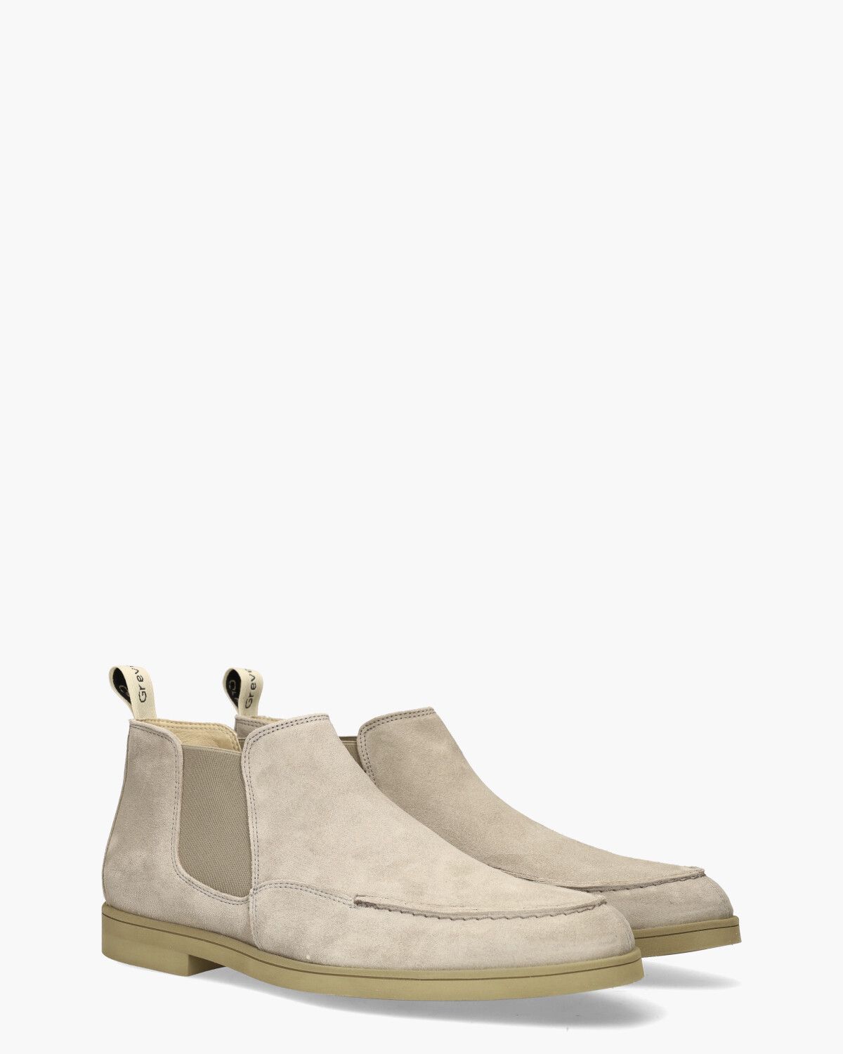 Tufo Lichtgrijs Heren Chelseaboots