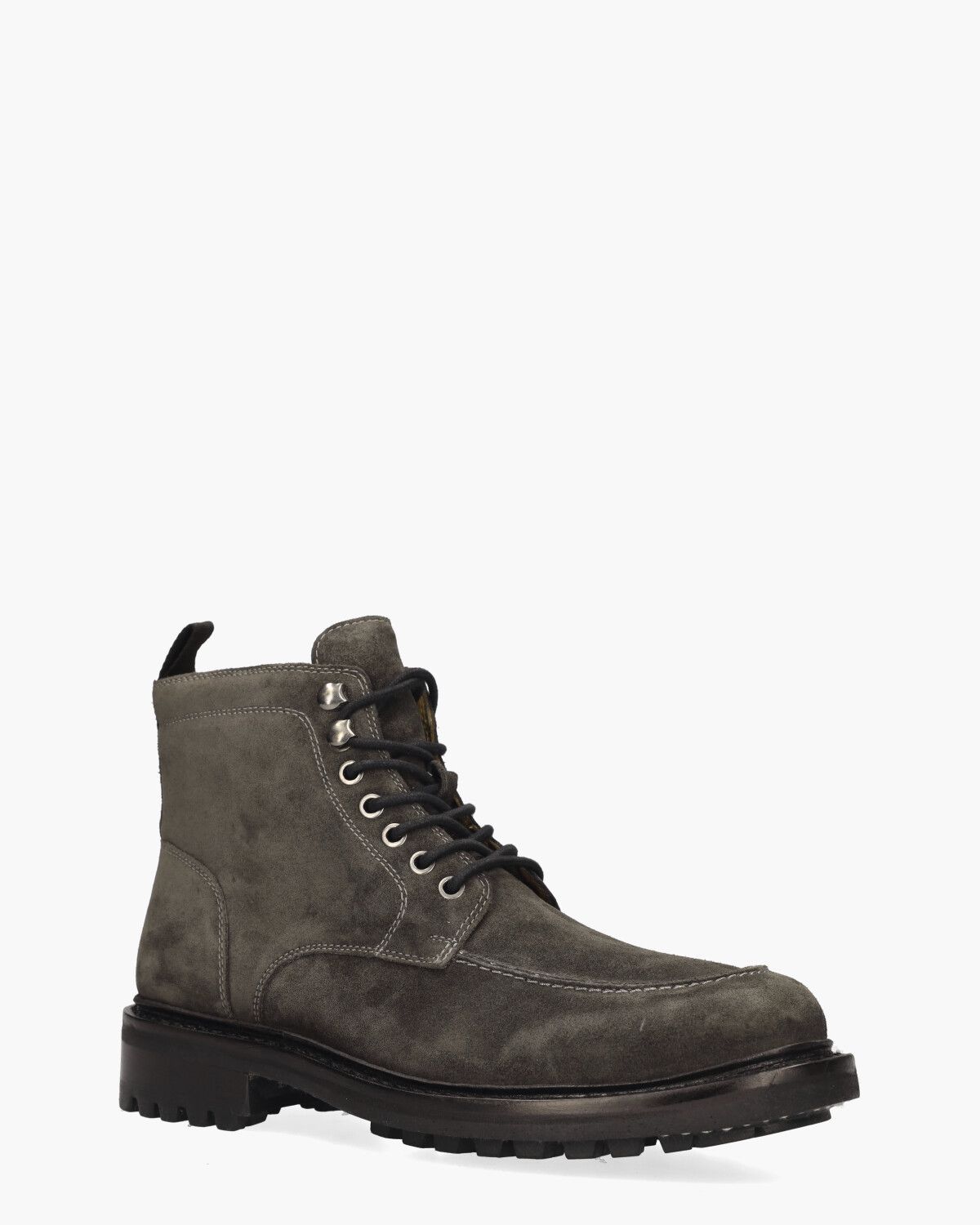 Ubay Grijs Heren Veterboots