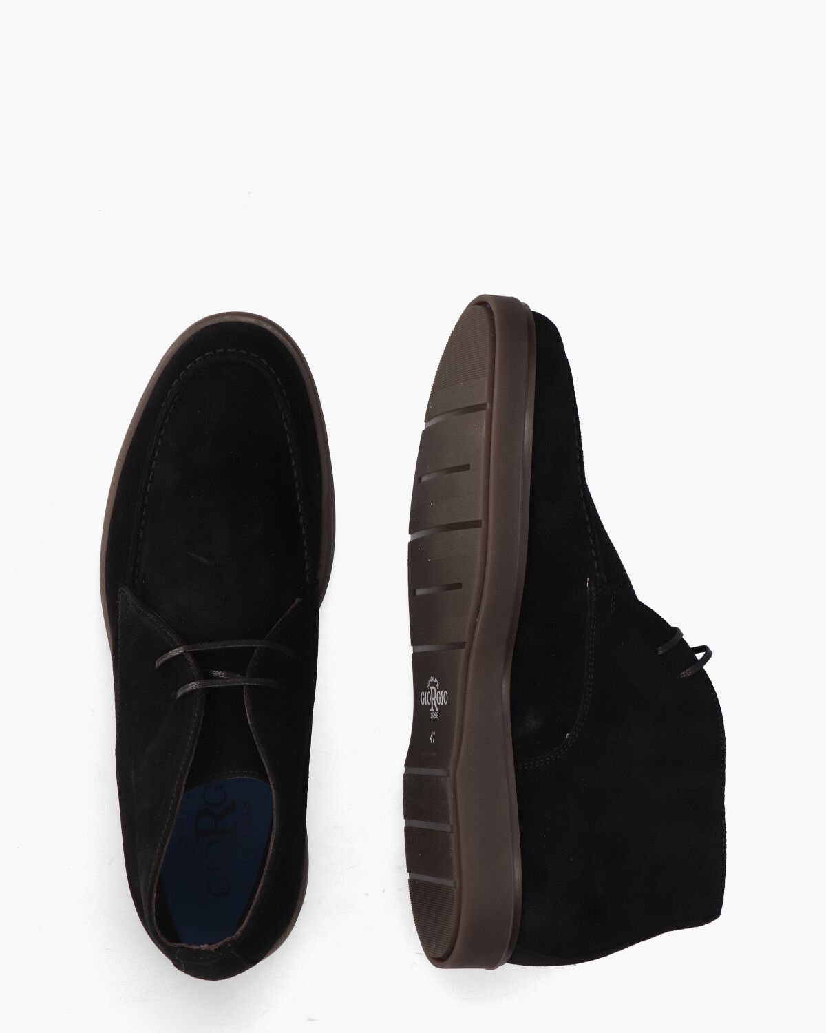 28792 Zwart Heren Veterboots