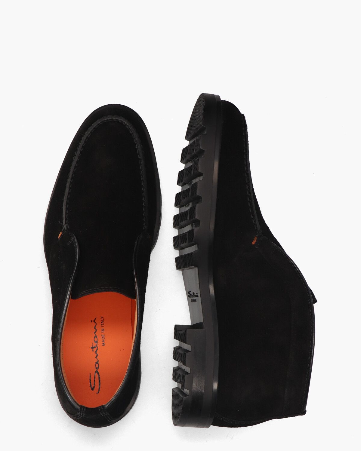 17823 Zwart Herenloafers
