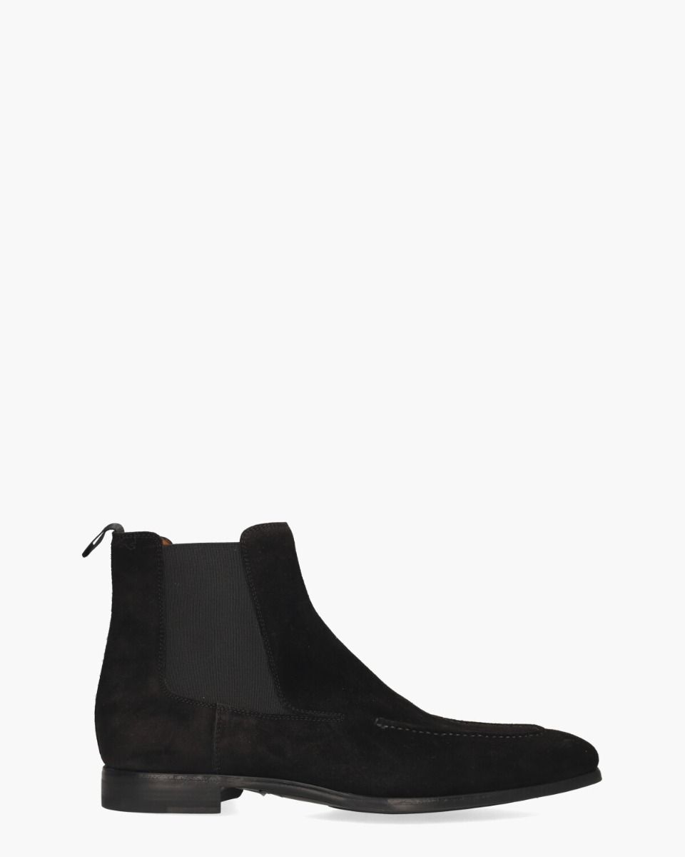 25474 Zwart Heren Chelseaboots