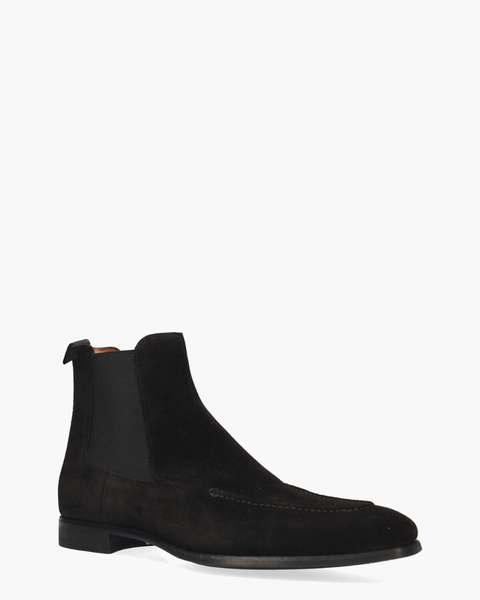 25474 Zwart Heren Chelseaboots