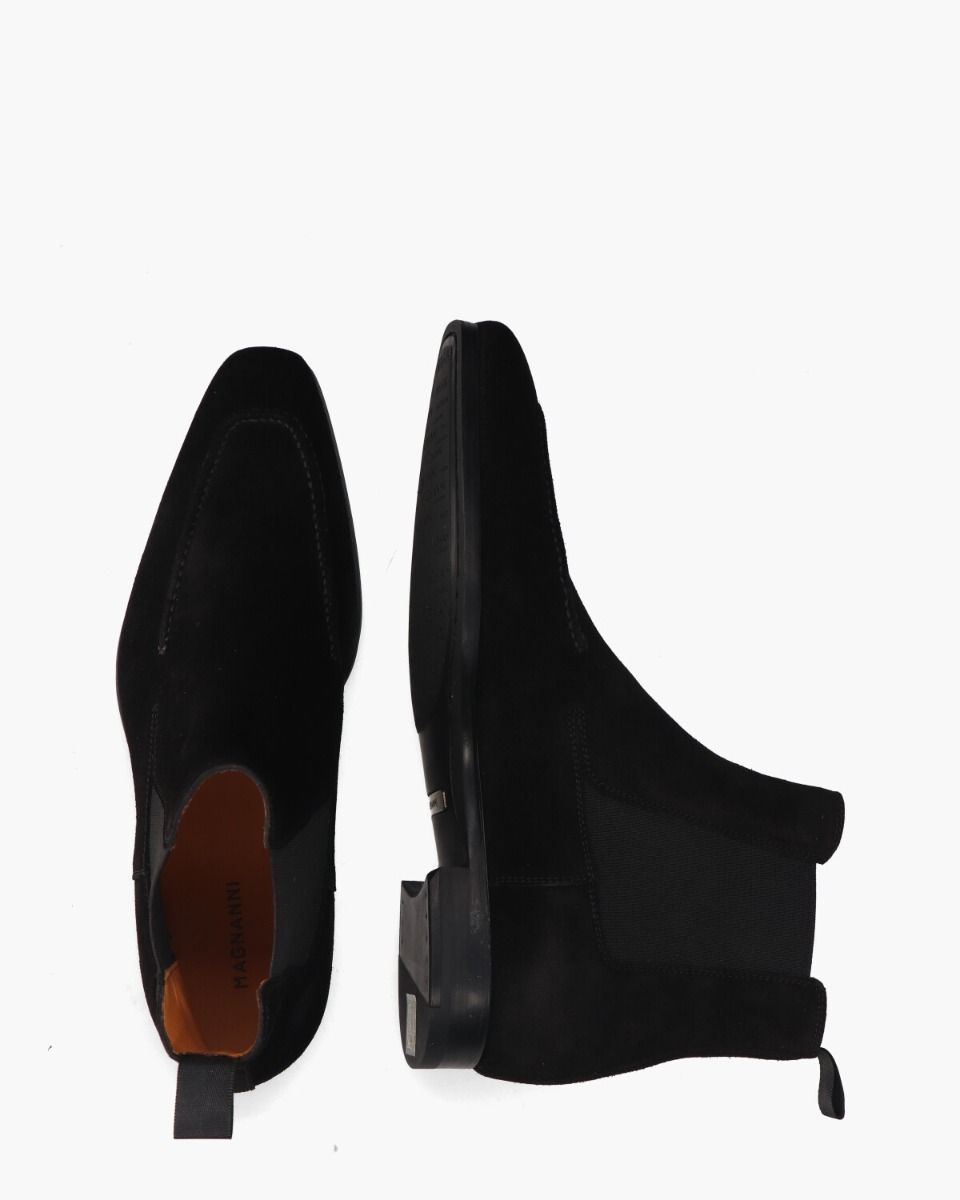 25474 Zwart Heren Chelseaboots