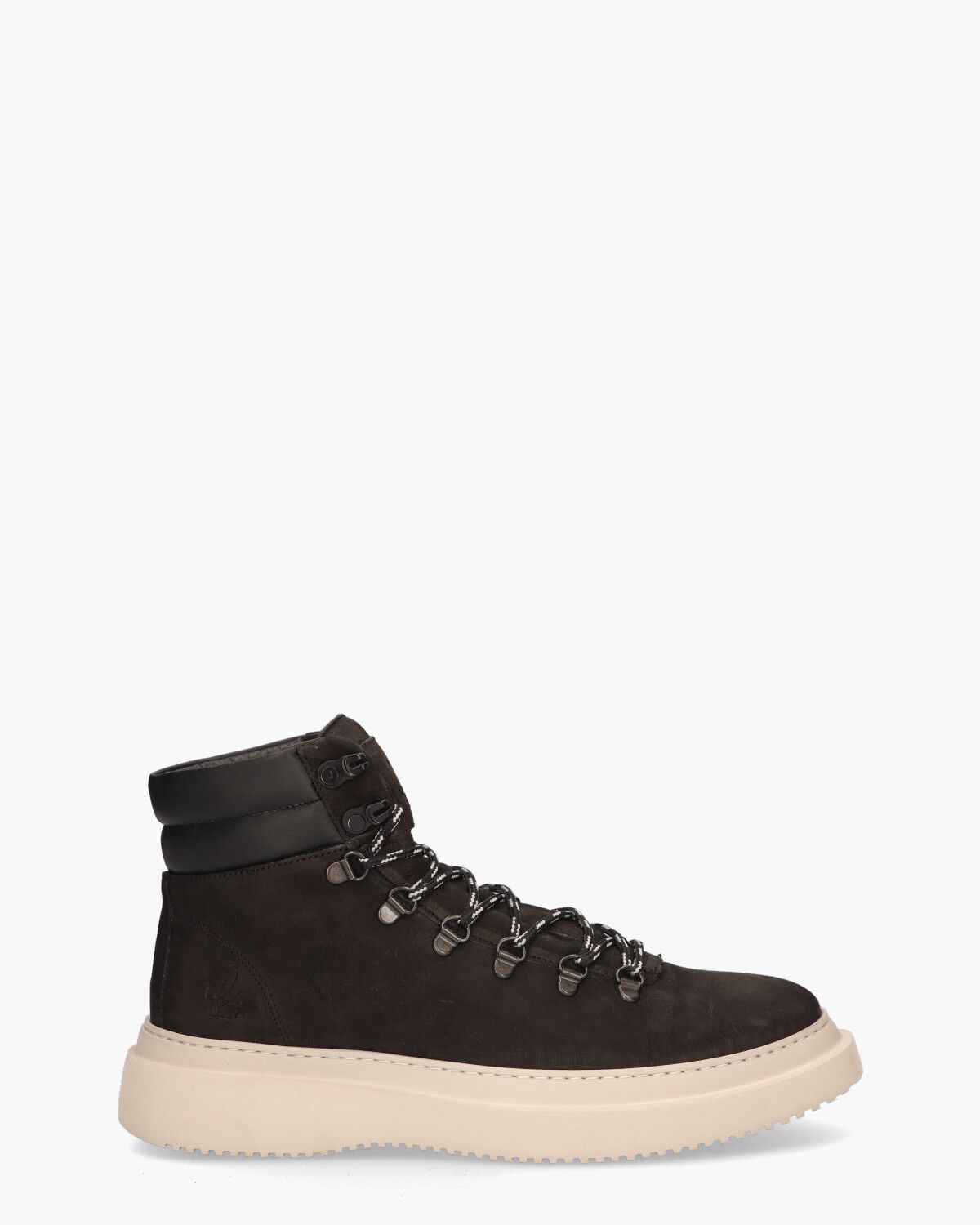 Murray Nub Zwart Heren Veterboots