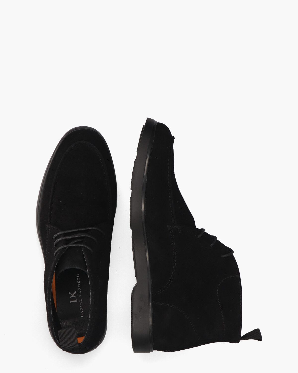Yuki Zwart Heren Veterboots