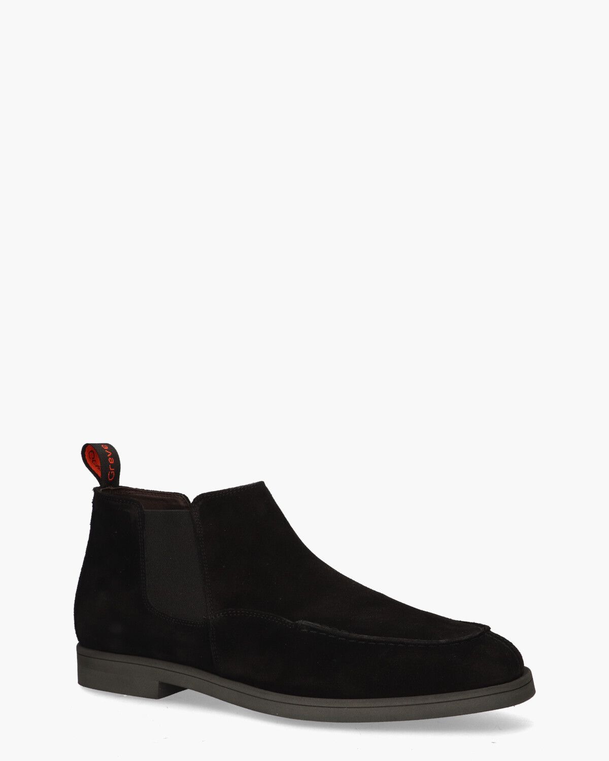Tufo Zwart Heren Chelseaboots