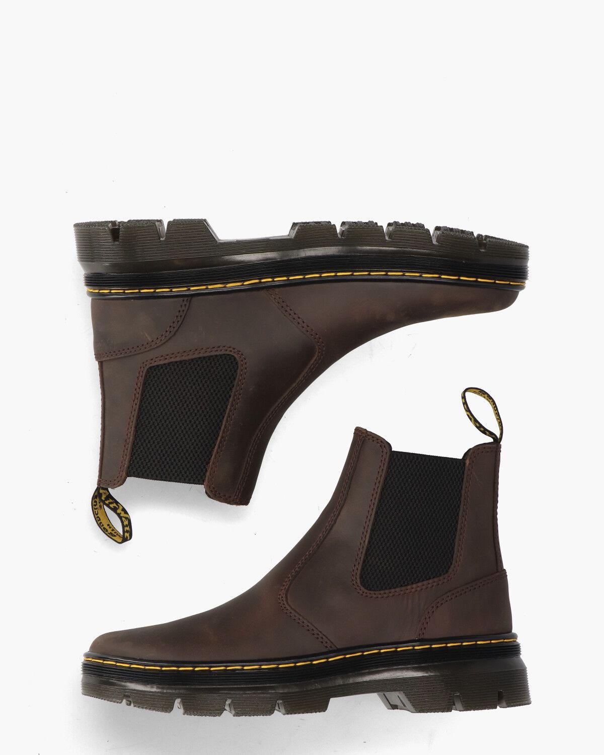 Embury Donkerbruin Dames Chelseaboots