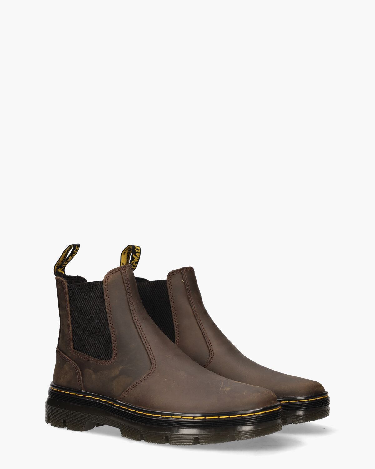 Embury Donkerbruin Dames Chelseaboots