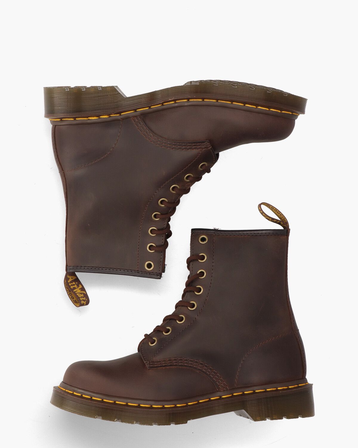 1460 Pascal Donkerbruin Dames Veterboots