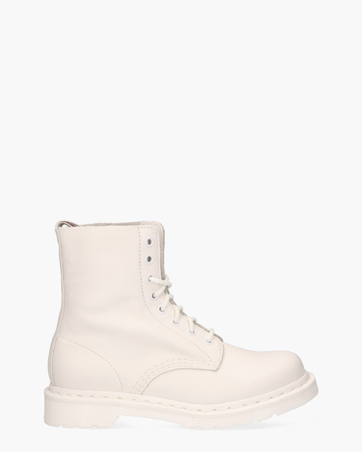 1460 Pascal Mono Wit Dames Veterboots