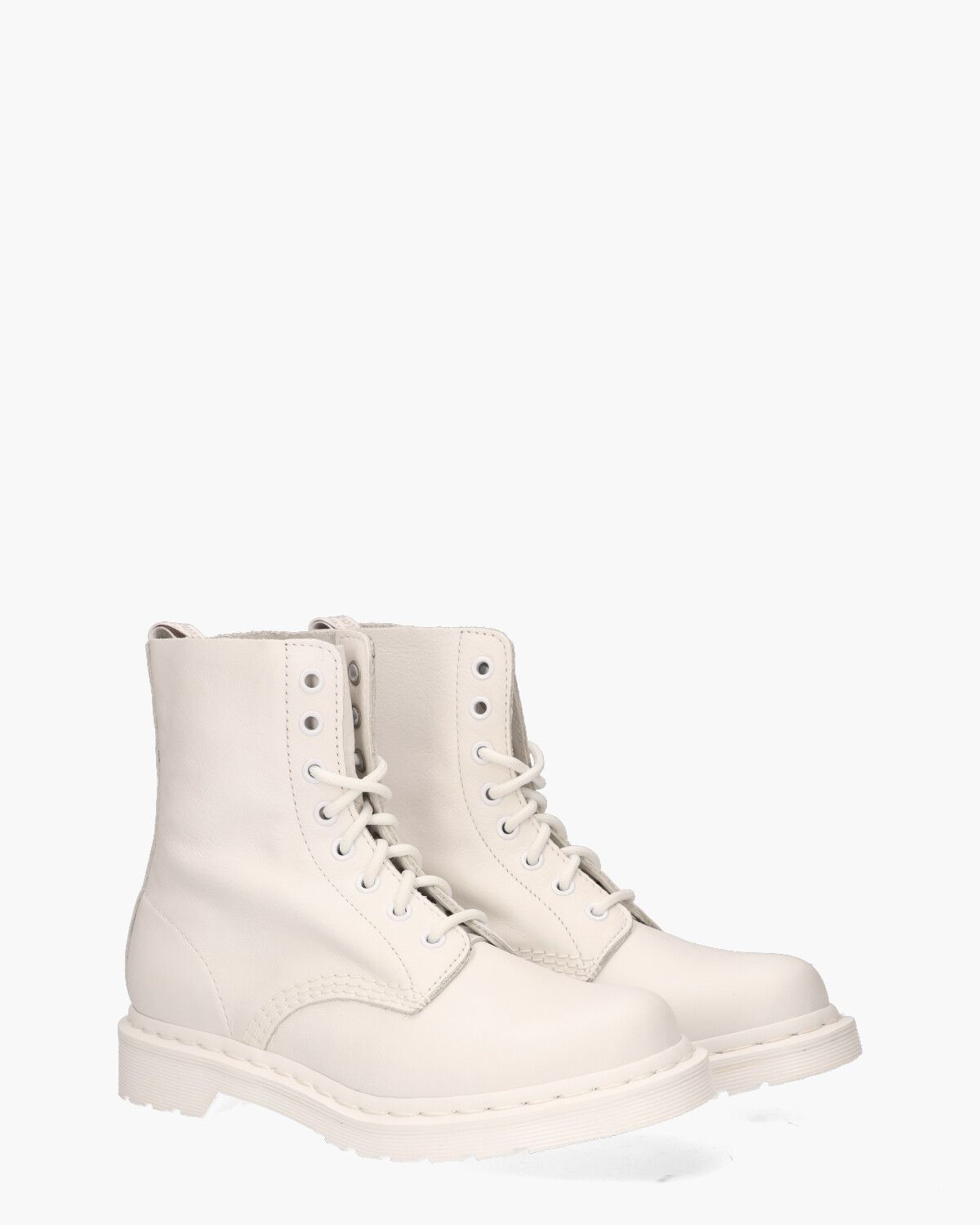 1460 Pascal Mono Wit Dames Veterboots