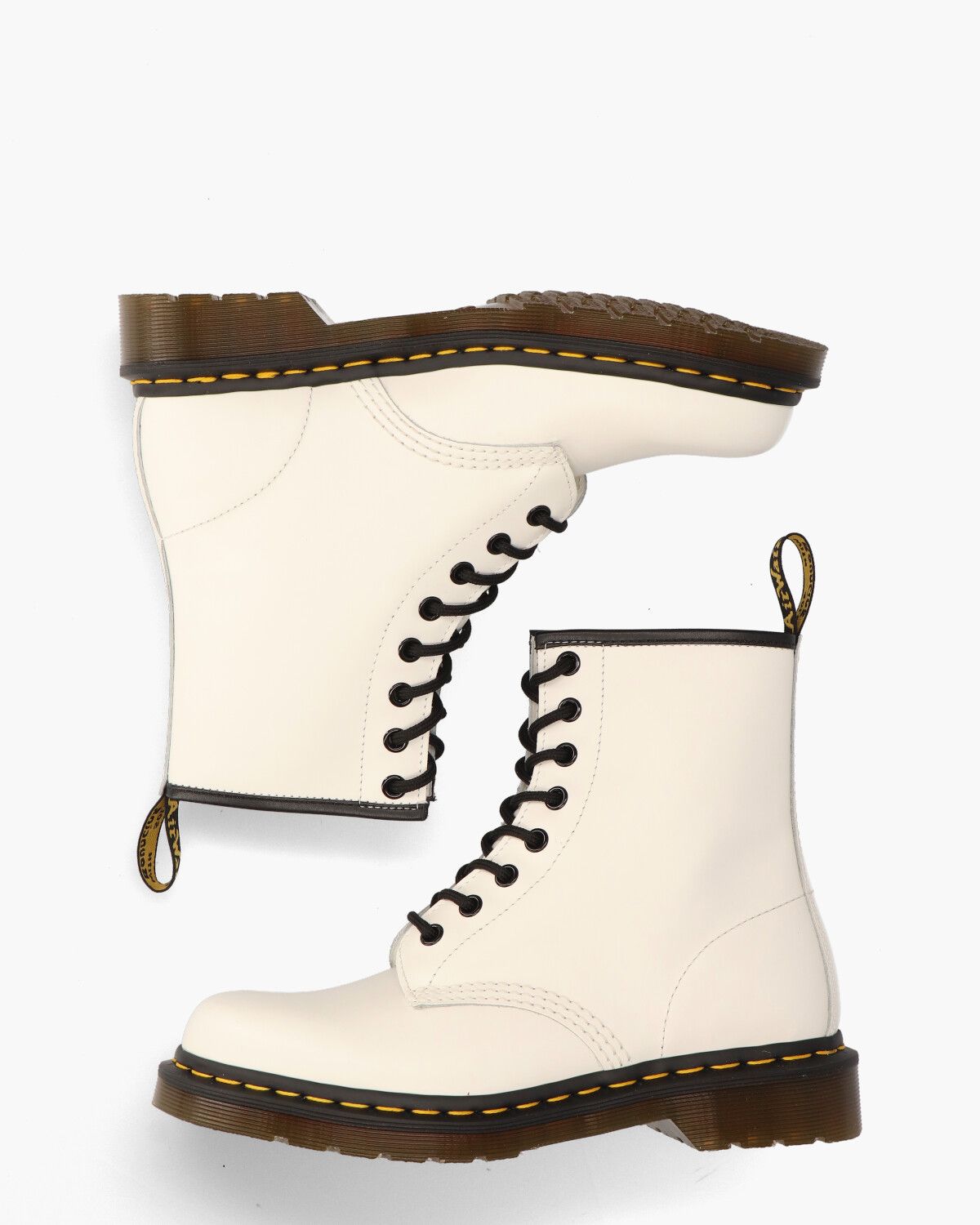1460 Smooth Off-White Dames Veterboots